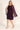 R&M Richards Short Mother of the Bride Dress Plum