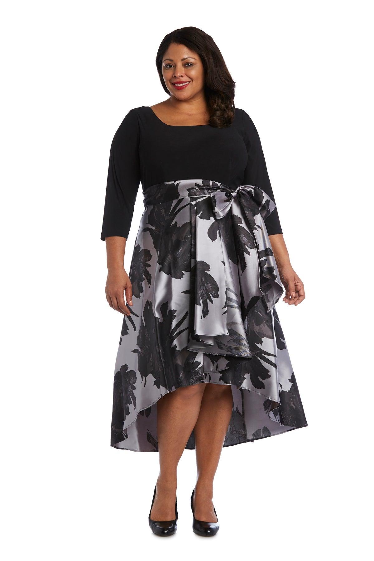 R&M Richards 3131W Plus Size High Low Dress | The Dress Outlet R&M Richards 3131W Plus Size High Low Dress | The Dress Outlet
