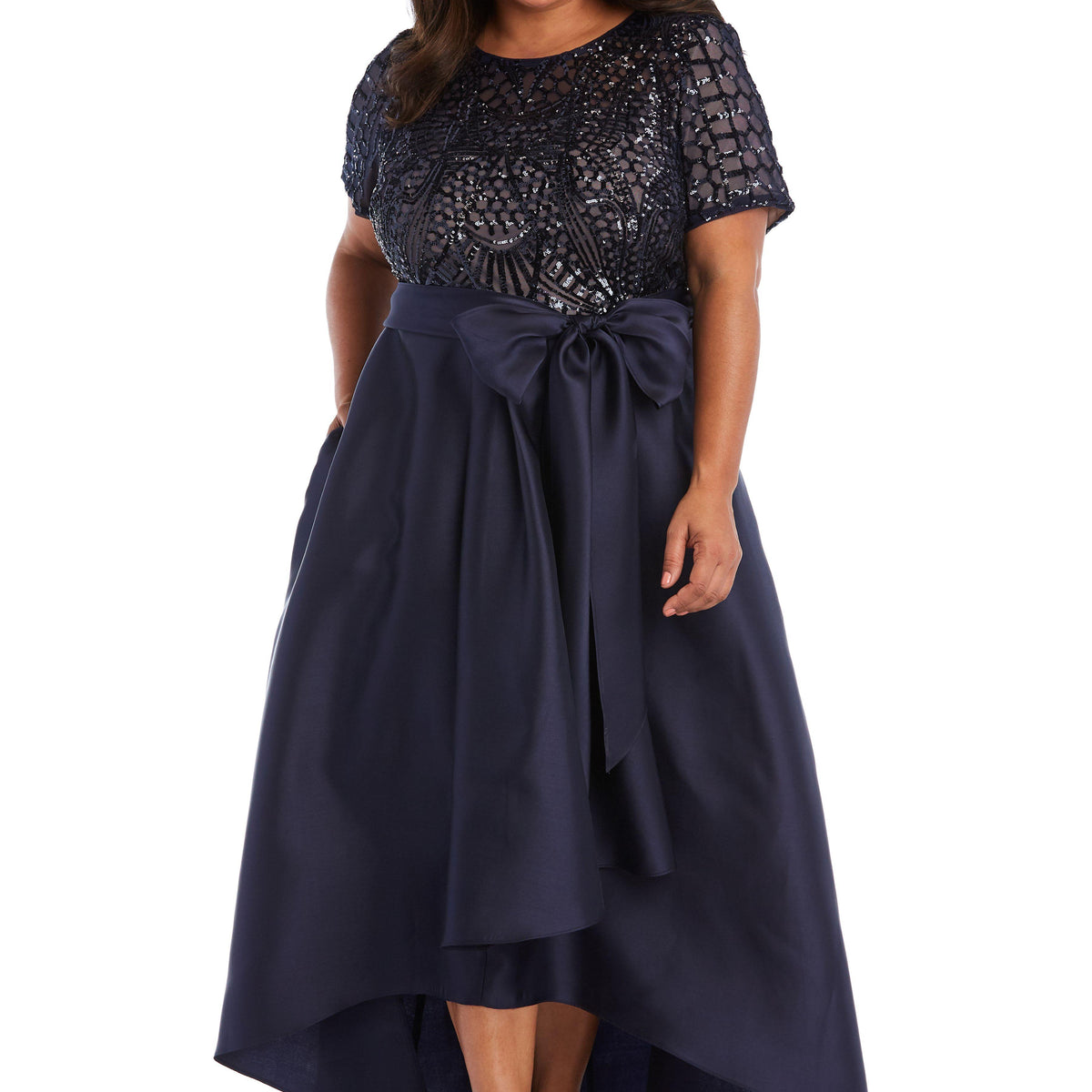 R&M Richards 3532W Plus Size Mother Of The Bride Dress | The Dress Outlet