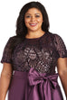 Charcoal R&M Richards 3532W Plus Size Mother Of The Bride Dress for $79 ...