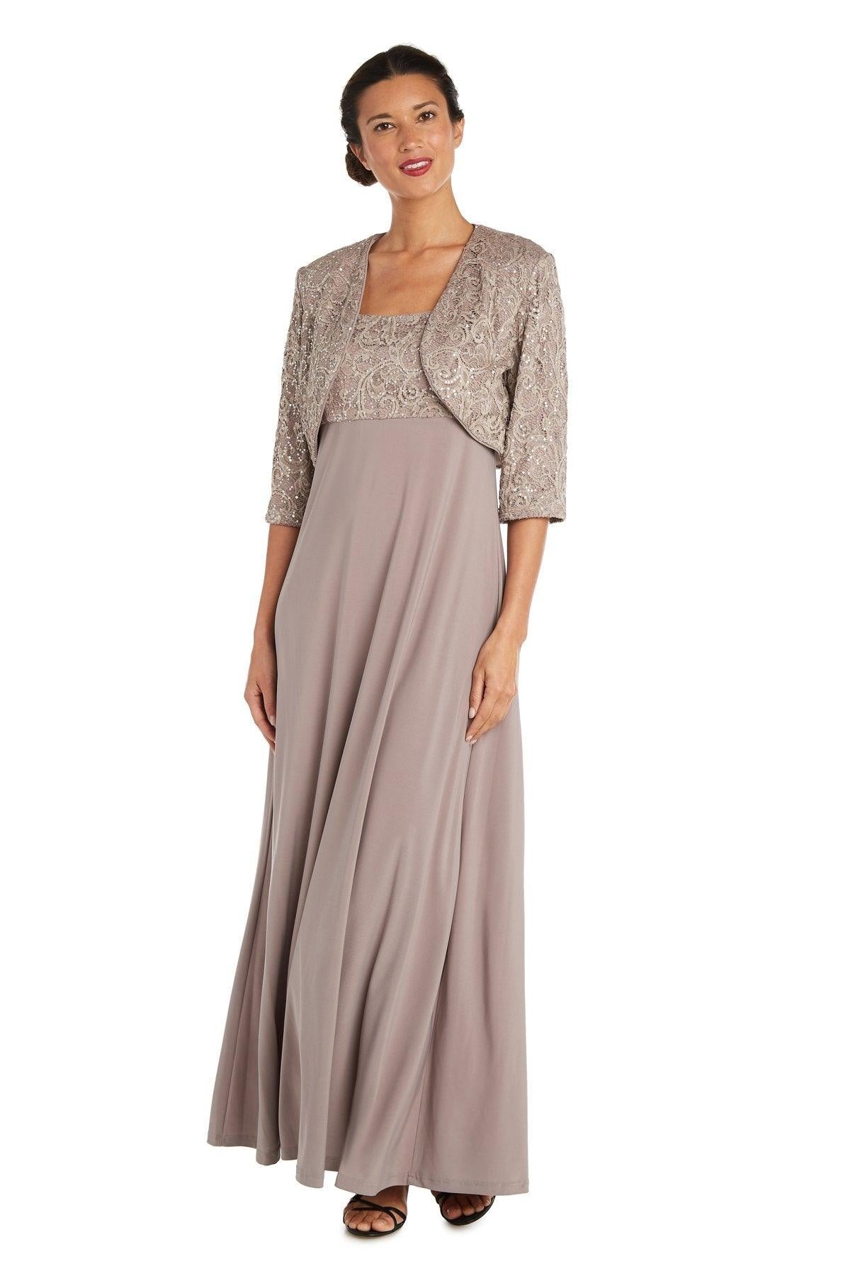 R&M Richards 3606 Long Mother Of The Bride Dress