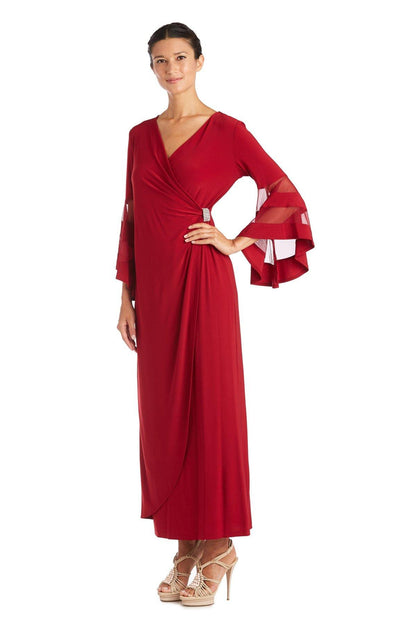 R&M Richards Crossover Maxi Dress Sale - The Dress Outlet