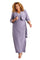 R&M Richards Plus Evening Gown Cropped Jacket Set 3808W - The Dress Outlet
