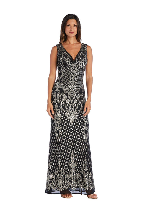 Long Mother Of The Bride Dress Long R&M Richards 3895