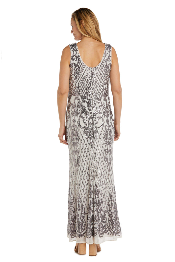 Black/Gold R&M Richards 3895 Long Mother Of The Bride Dress for $141.99 – The Dress Outlet