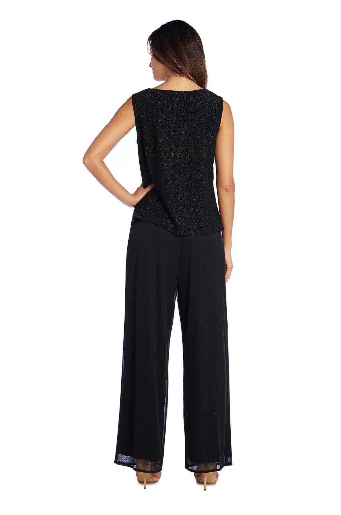 R&M Richards Charcoal Mother of the Bride Pansuit 5005 - The Dress Outlet