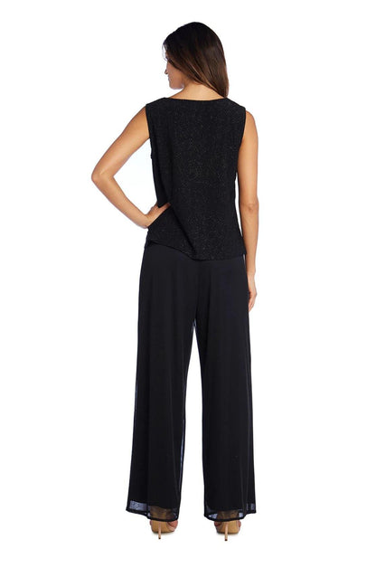 R&M Richards Charcoal Mother of the Bride Pansuit 5005 - The Dress Outlet