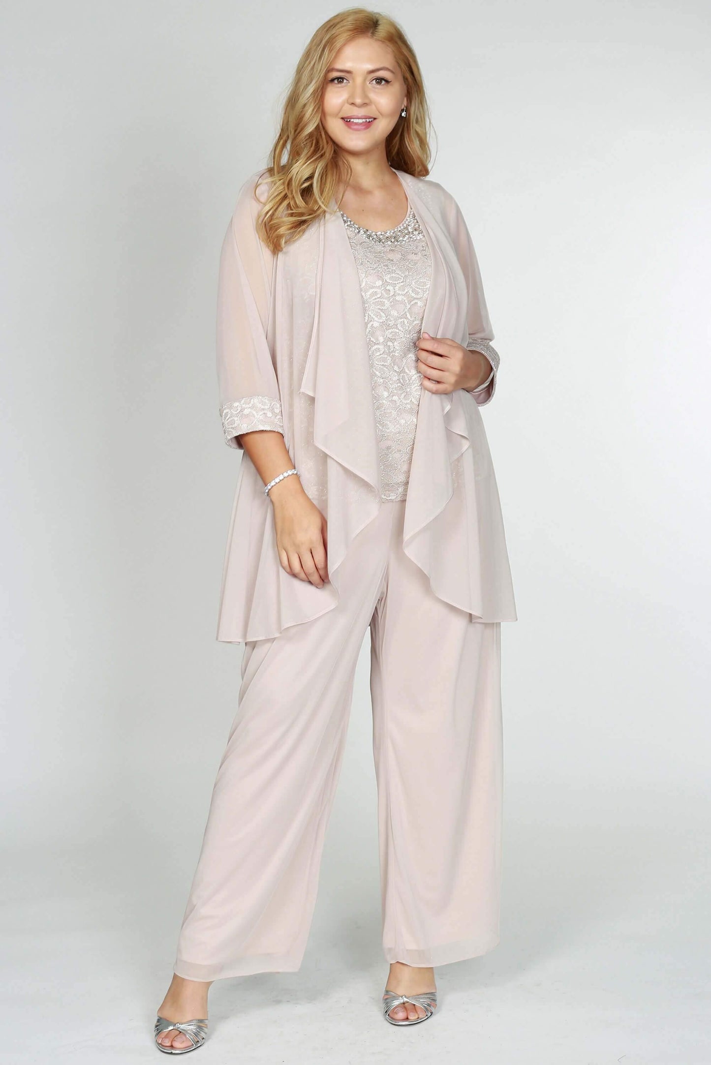 R&M Richards Mother of the Bride Pant Suit Made in USA - The Dress Outlet R&M Richards