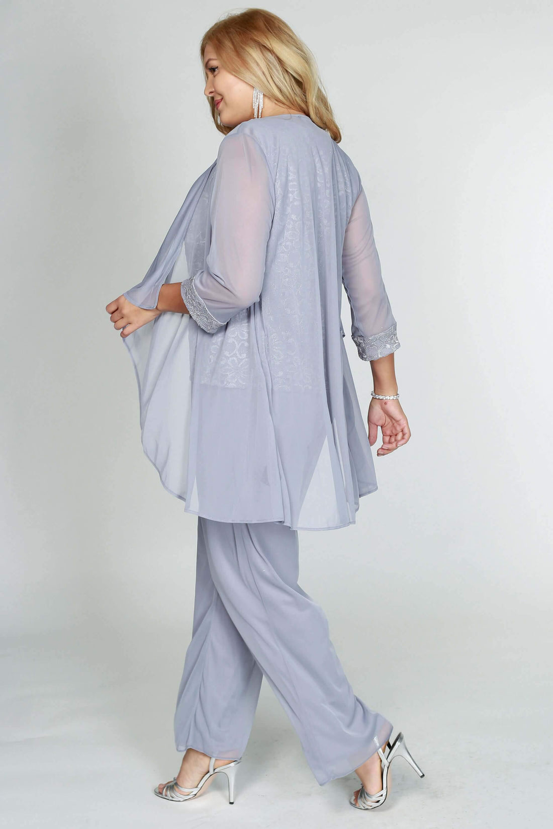 Silver R&M Richards 5008 Mother Of The Bride Pant Suit for $39.99 – The ...