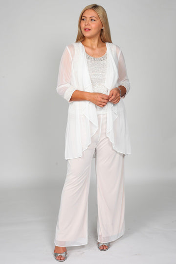 R&M Richards 5008W Plus Size Pant Suit for $39.99 – The Dress Outlet