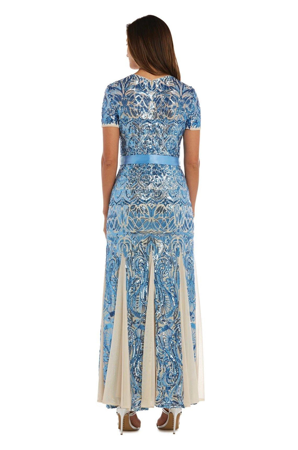 R&M Richards Mother of the Bride Long Dress 5048 - The Dress Outlet