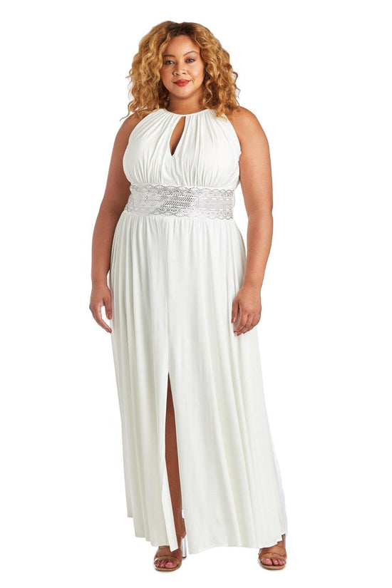 Ivory R&M Richards 5078W Formal Long Plus Size Dress for $74.99 – The ...