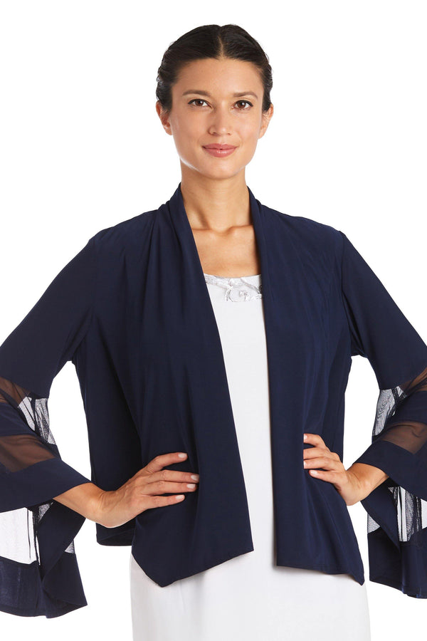 Full Sleeves Open Jacket Bolero R&M Richards 5268