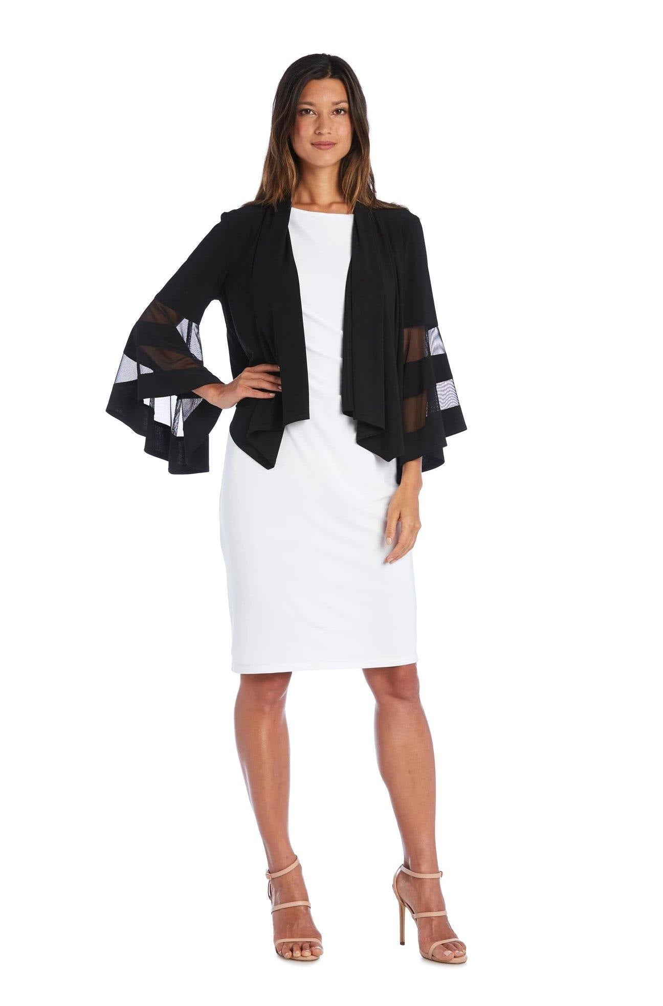 R&M Richards 5268 Full Sleeves Open Bolero Jacket