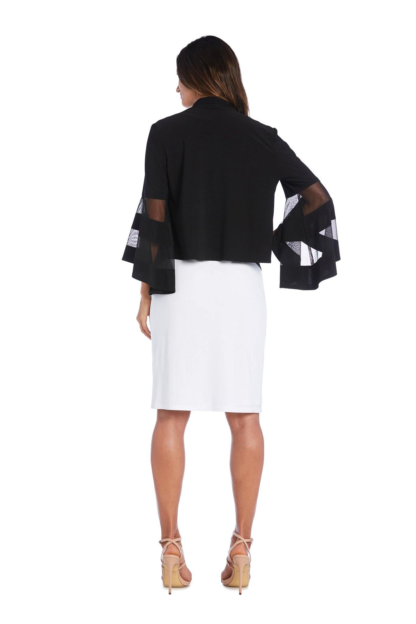 R&M Richards 5268 Full Sleeves Open Bolero Jacket