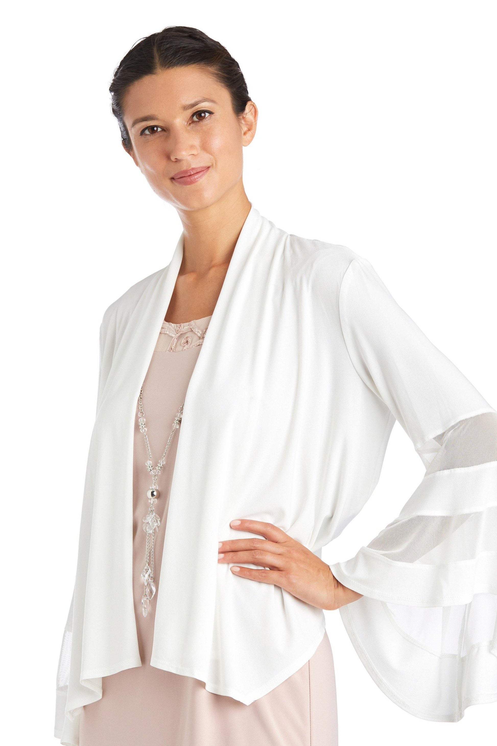 R&M Richards 5268 Full Sleeves Open Bolero Jacket