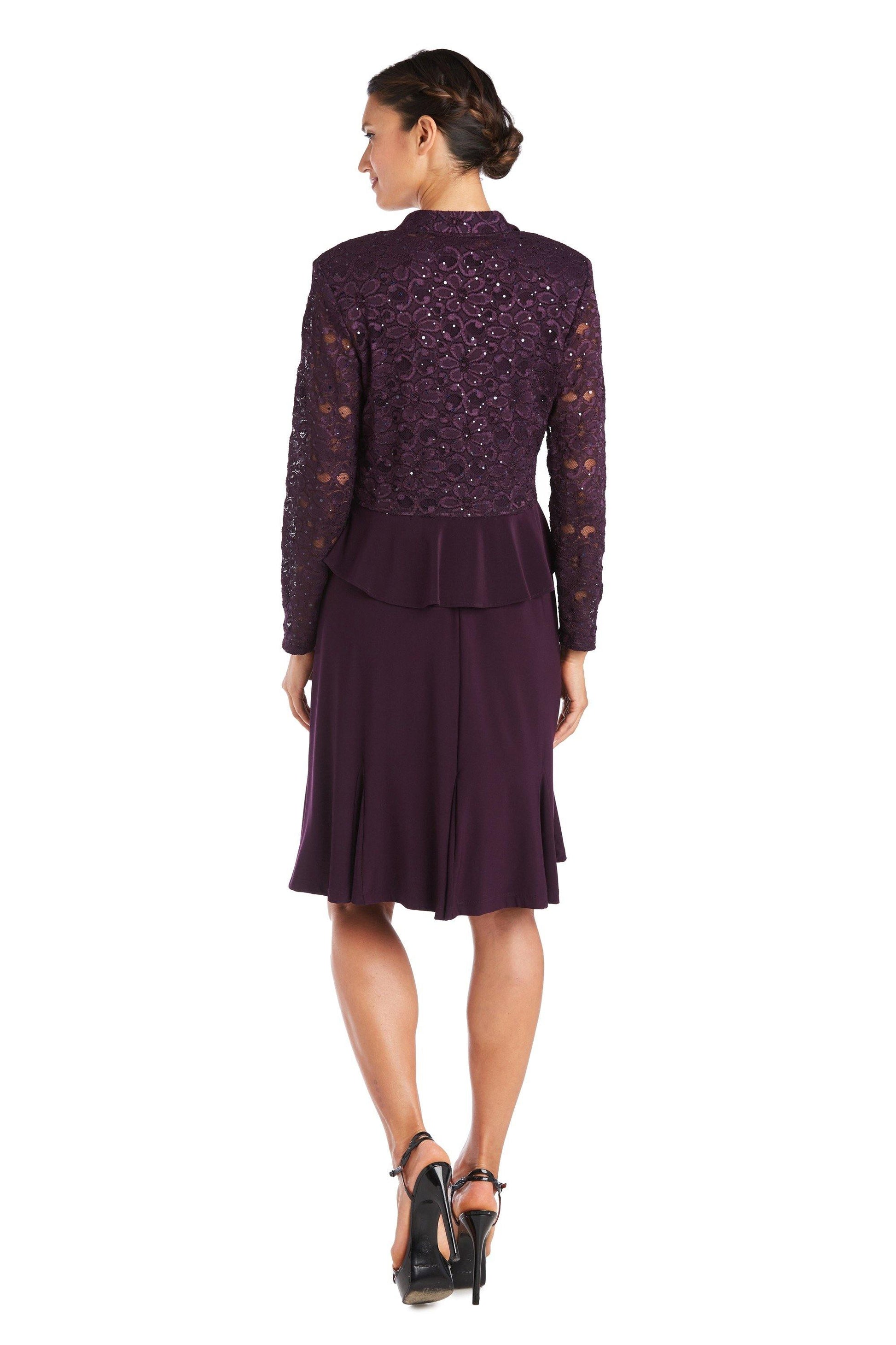 R&M Richards 5393 Short Mother Of The Bride Dress