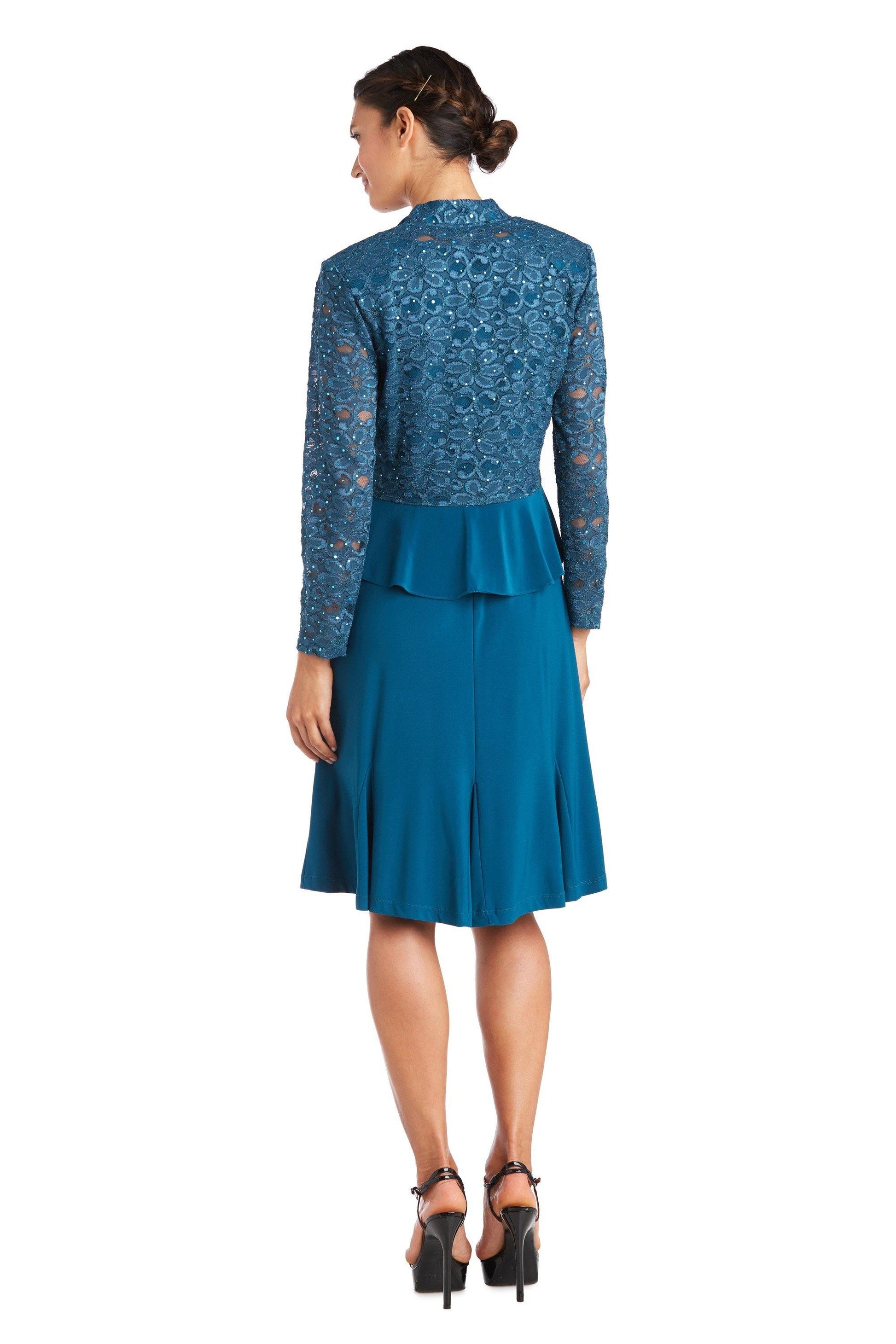 R&M Richards 5393 Short Mother Of The Bride Dress