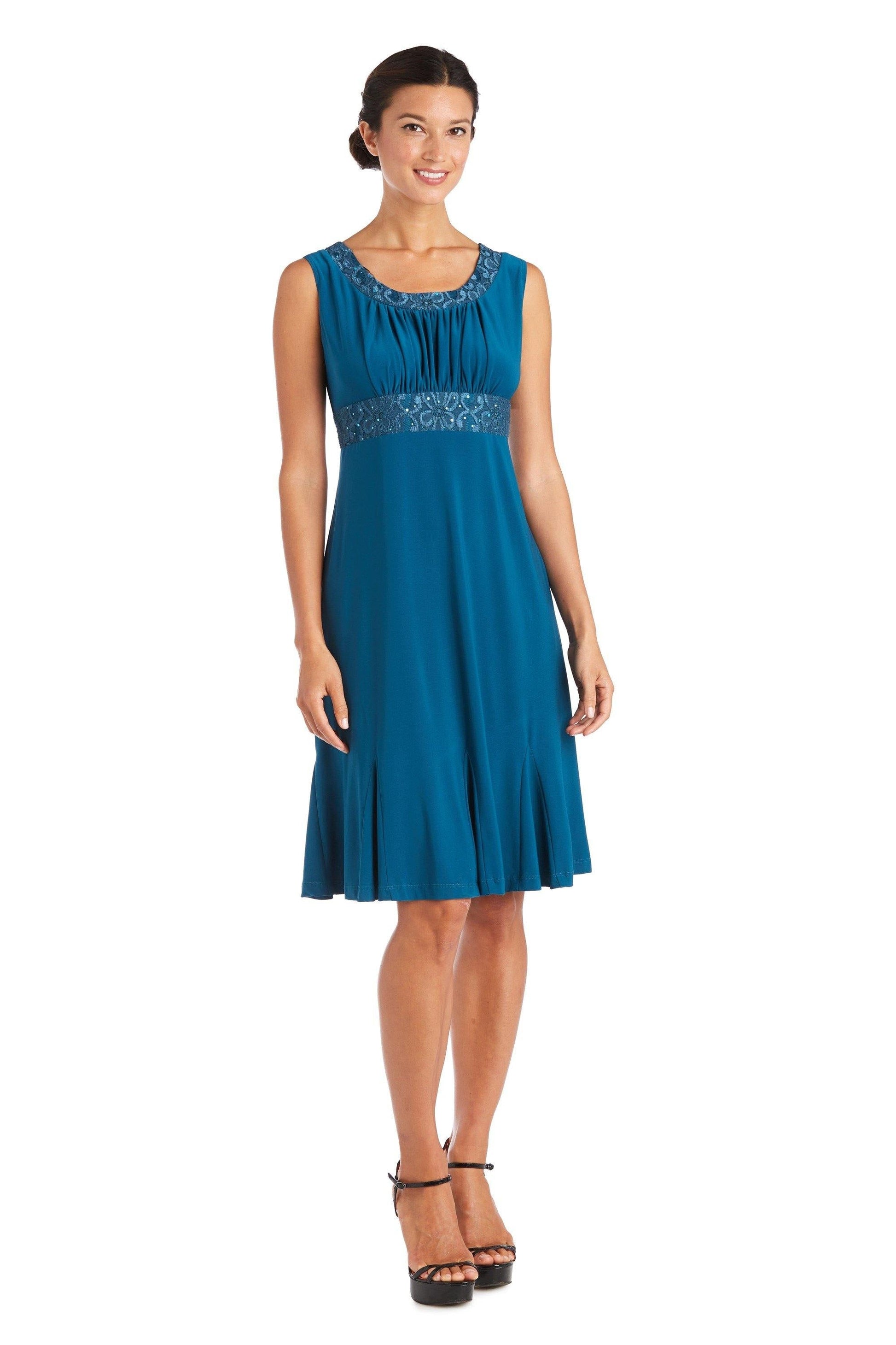 R&M Richards 5393 Short Mother Of The Bride Dress
