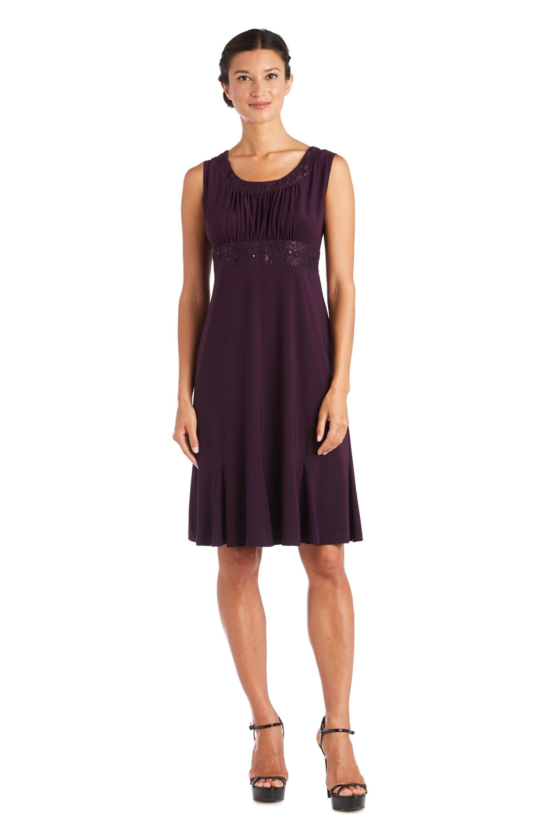 R&M Richards 5393 Short Mother Of The Bride Dress