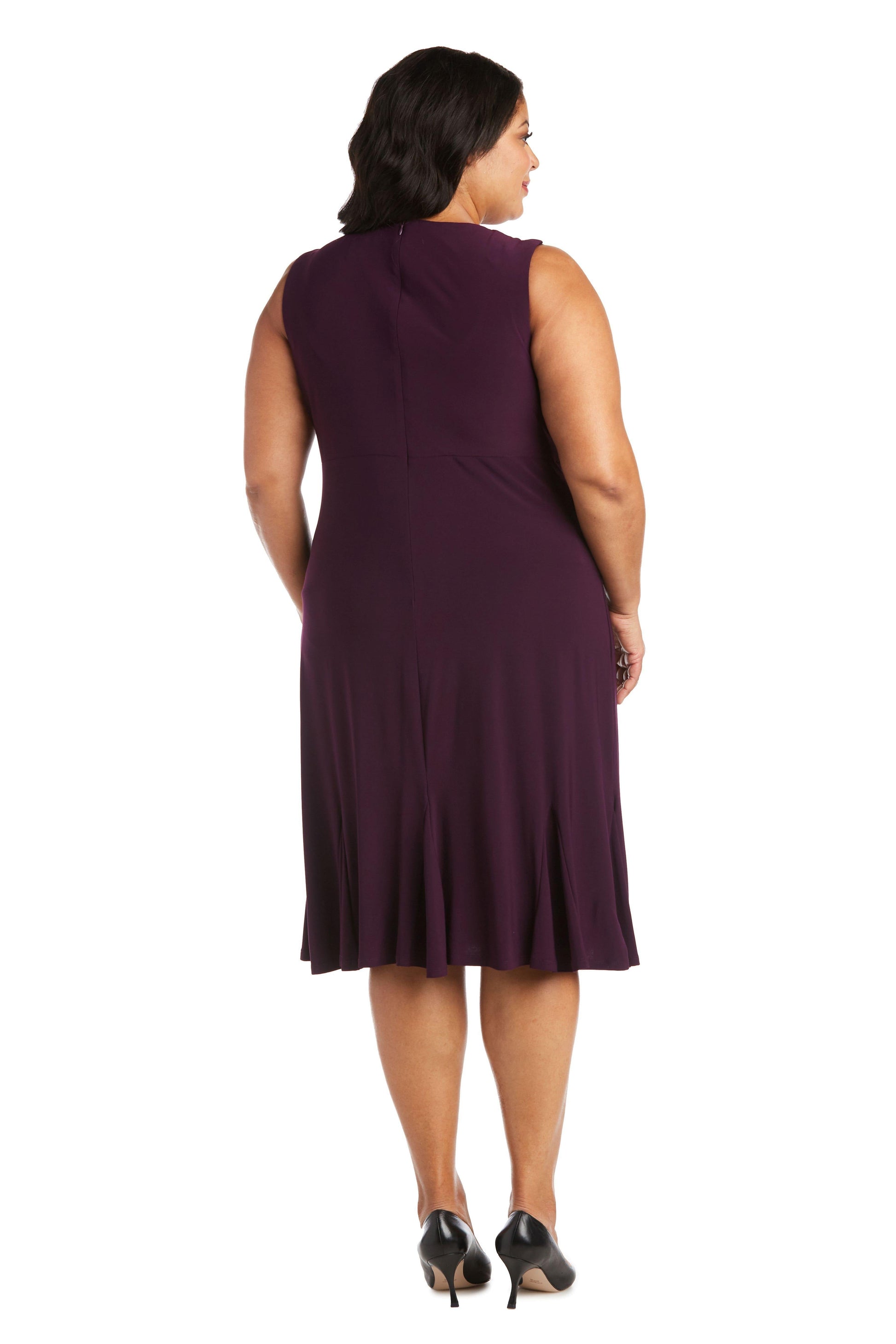 R&M Richards 5393W Mother Of The Bride Short Dress