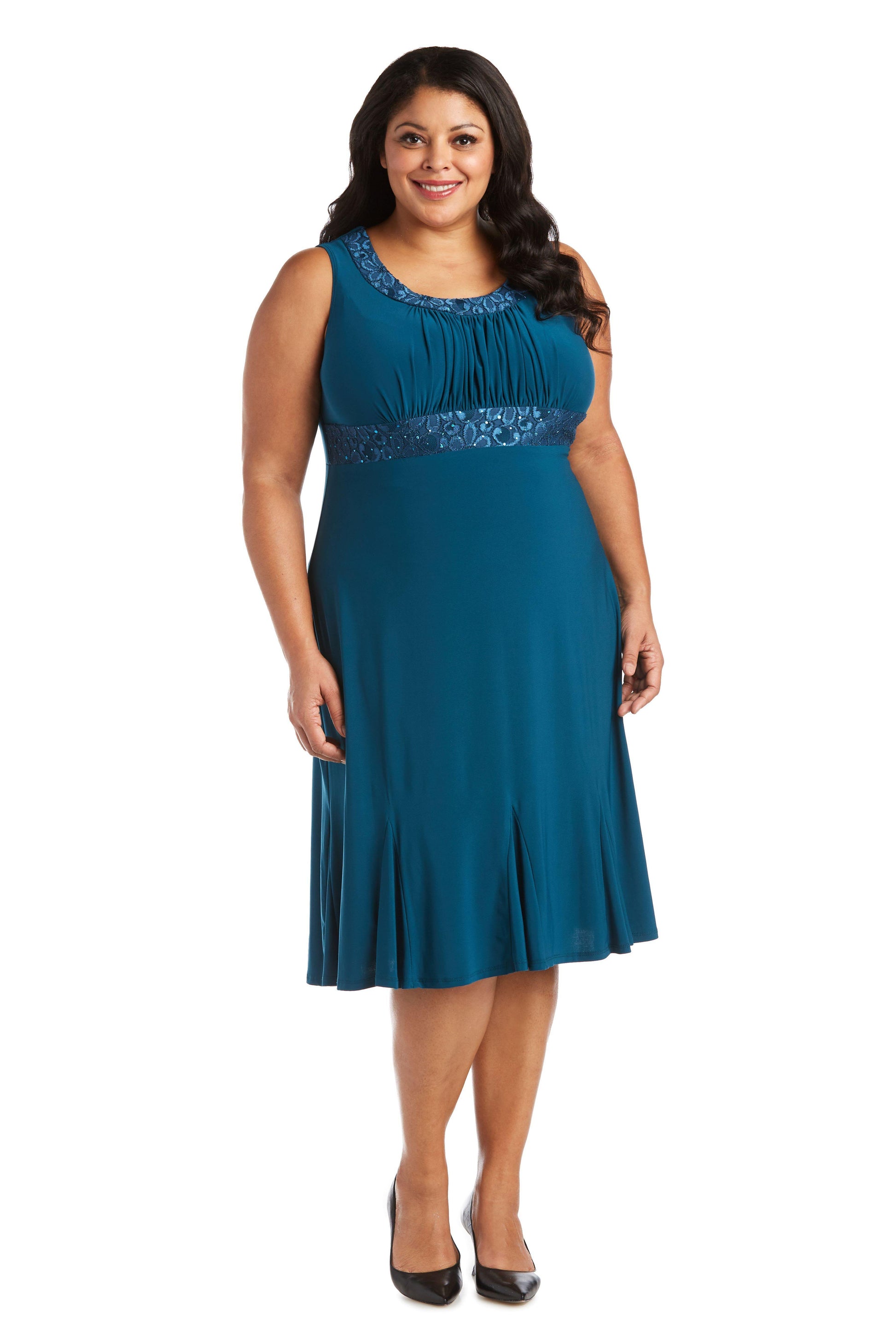 R&M Richards 5393W Mother Of The Bride Short Dress