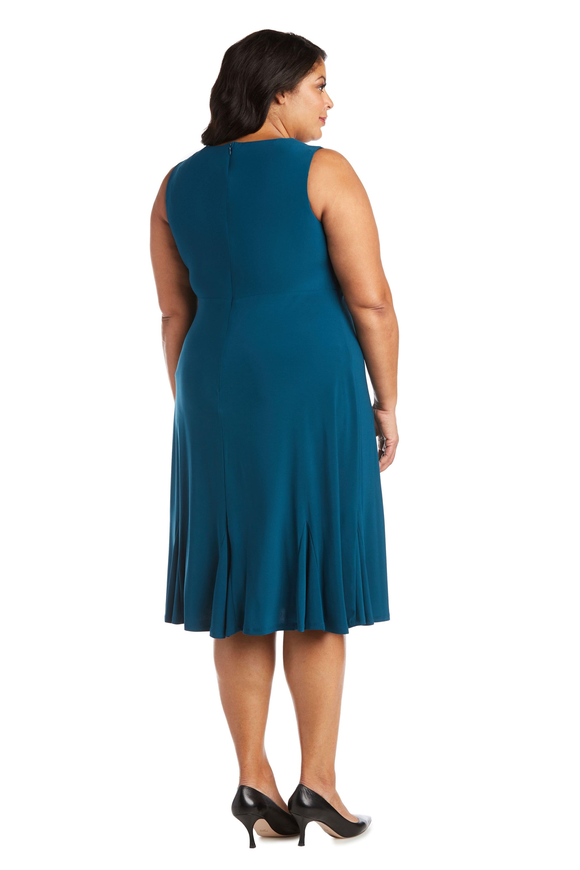 R&M Richards 5393W Mother Of The Bride Short Dress