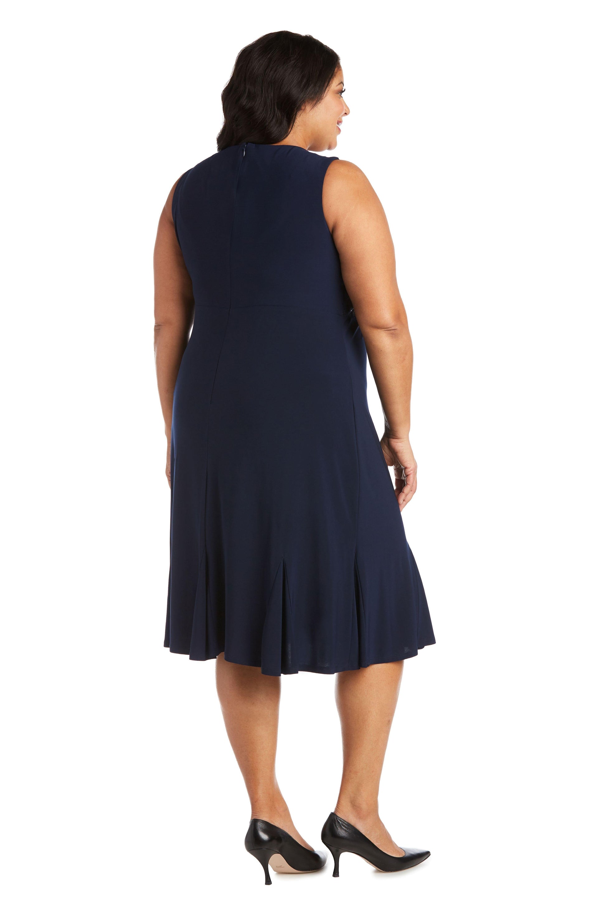 R&M Richards 5393W Mother Of The Bride Short Dress