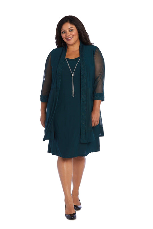 R and m richards plus size dresses clearance