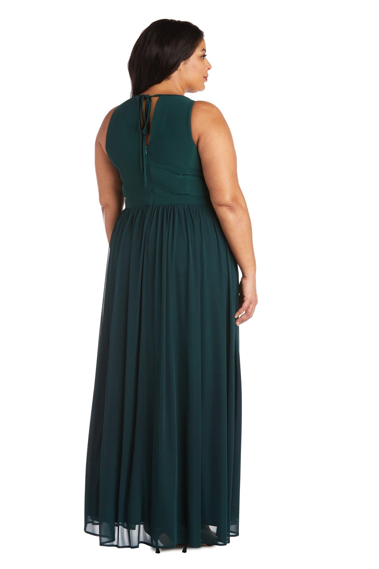 R&M Richards Plus Size Formal Long Dress 5405W - The Dress Outlet