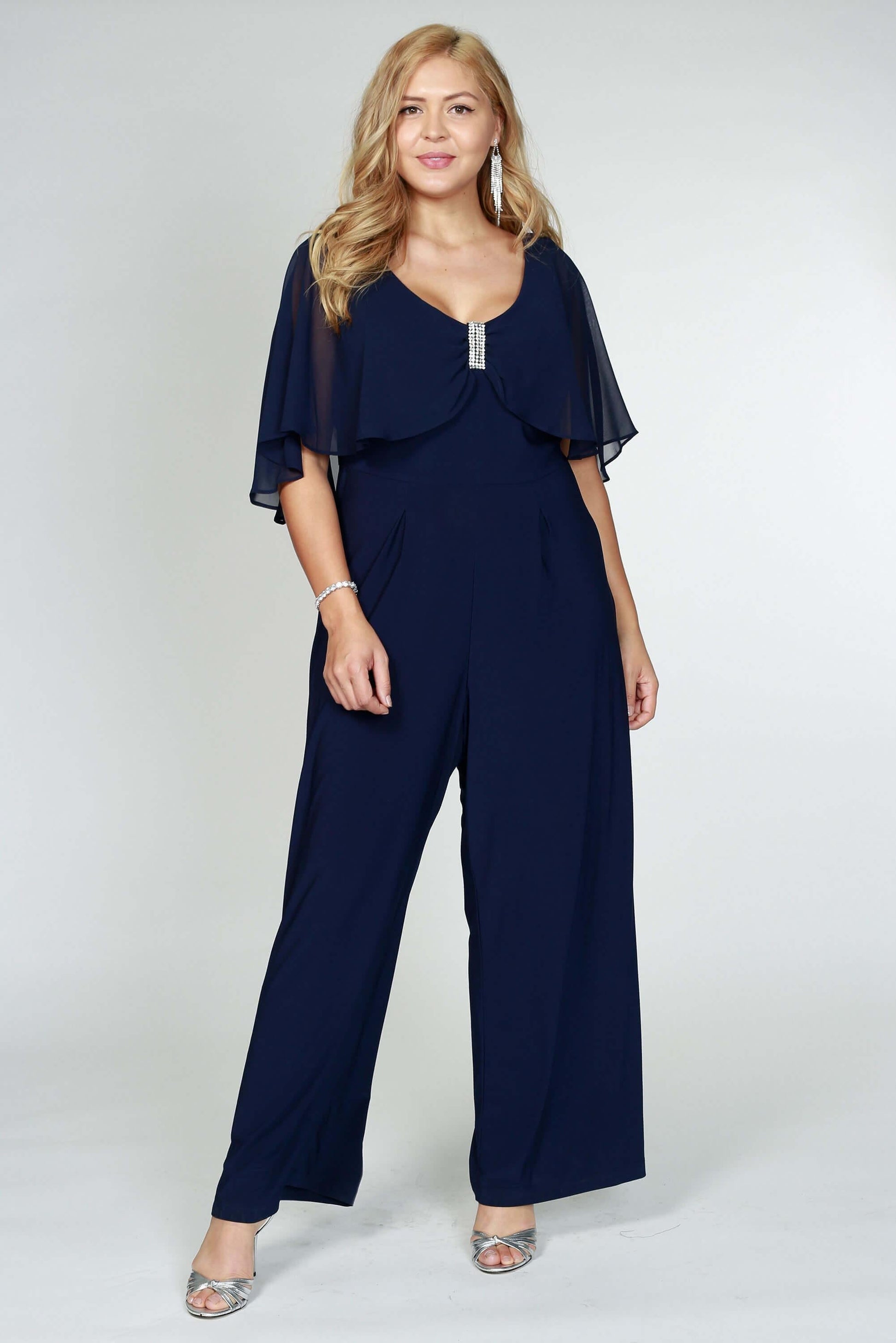 R&M Richards 5412W Plus Size Pant Jump Suit