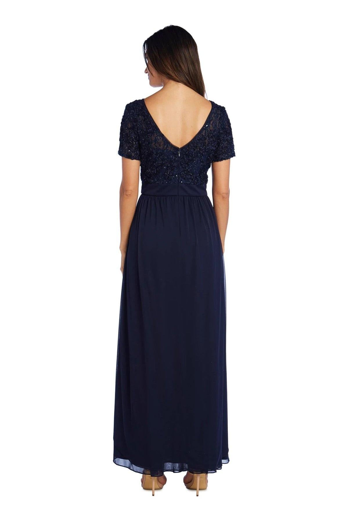 R&M Richards 5516 Short Sleeve Mother Of The Bride Dress