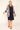 R&M Richards Short Floral Print Dress Navy 5523 - The Dress Outlet