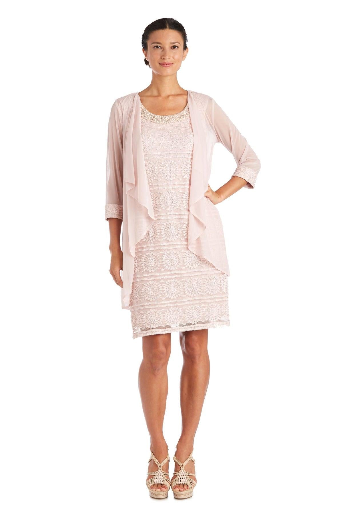 R&M Richards Short Mother of the Bride Dress 5558 - The Dress Outlet