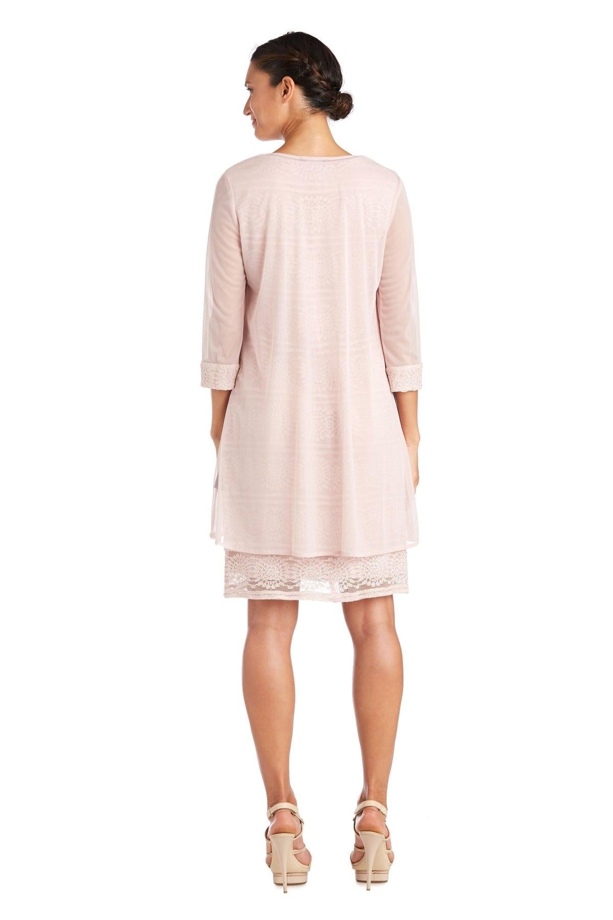 R&M Richards Short Mother of the Bride Dress 5558 - The Dress Outlet