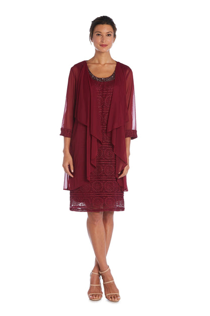 R&M Richards Short Mother of the Bride Dress 5558 - The Dress Outlet