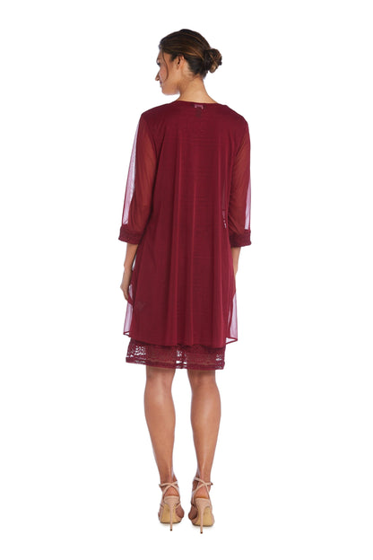 R&M Richards Short Mother of the Bride Dress 5558 - The Dress Outlet