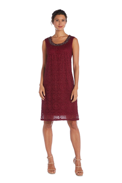 R&M Richards Short Mother of the Bride Dress 5558 - The Dress Outlet
