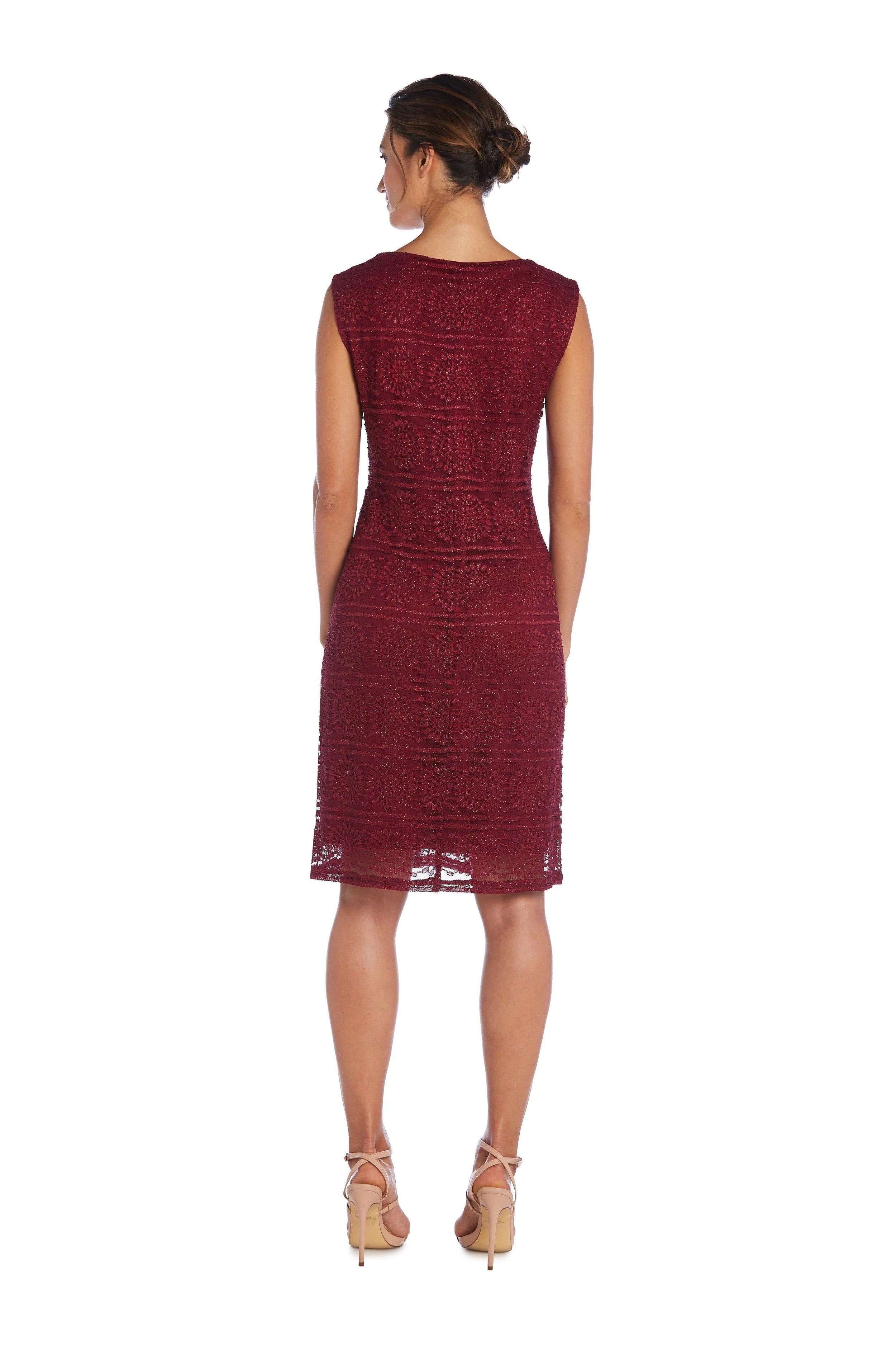 R&M Richards Short Mother of the Bride Dress 5558 - The Dress Outlet