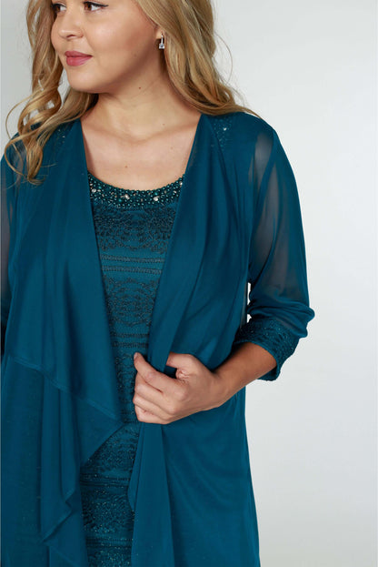 R&M Richards Short Mother of the Bride Dress - The Dress Outlet R&M Richards