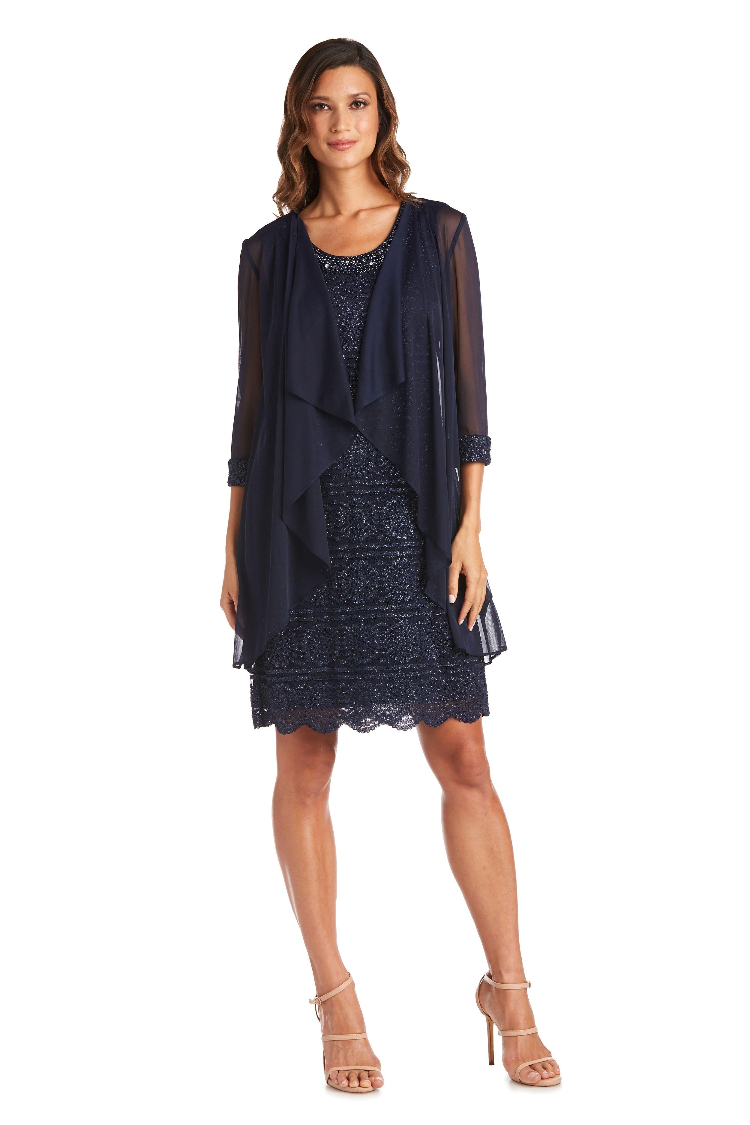 R&M Richards Short Mother of the Bride Dress - The Dress Outlet R&M Richards