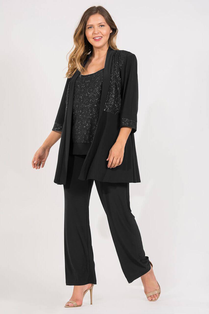 R&M Richards 5589W Plus Size Mother Of The Bride Pant Suit | The Dress Outlet R&M Richards 5589W Plus Size Mother Of The Bride Pant Suit | The Dress Outlet
