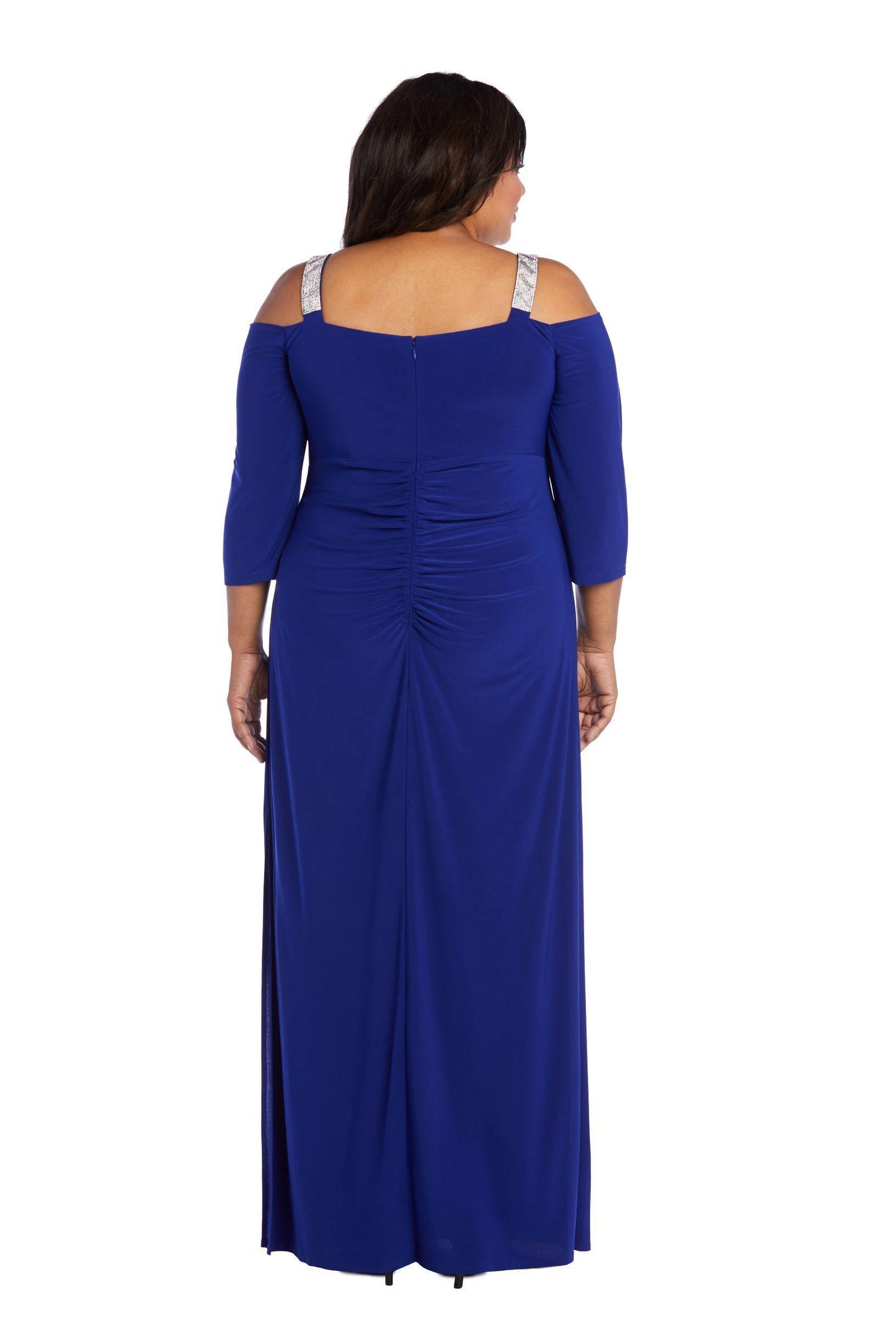 R&M Richards Plus Size Formal Long Dress 5659W - The Dress Outlet