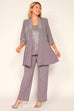 Mocha R&M Richards 5817W Plus Size Pant Suit Black Tie for $69.99 – The ...