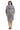 R&M Richards Short Plus Size Metallic Dress 5861W - The Dress Outlet
