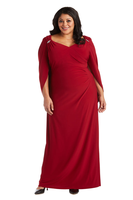 Magenta R&M Richards 5899W Long Formal Plus Size Dress for $119.0 – The ...