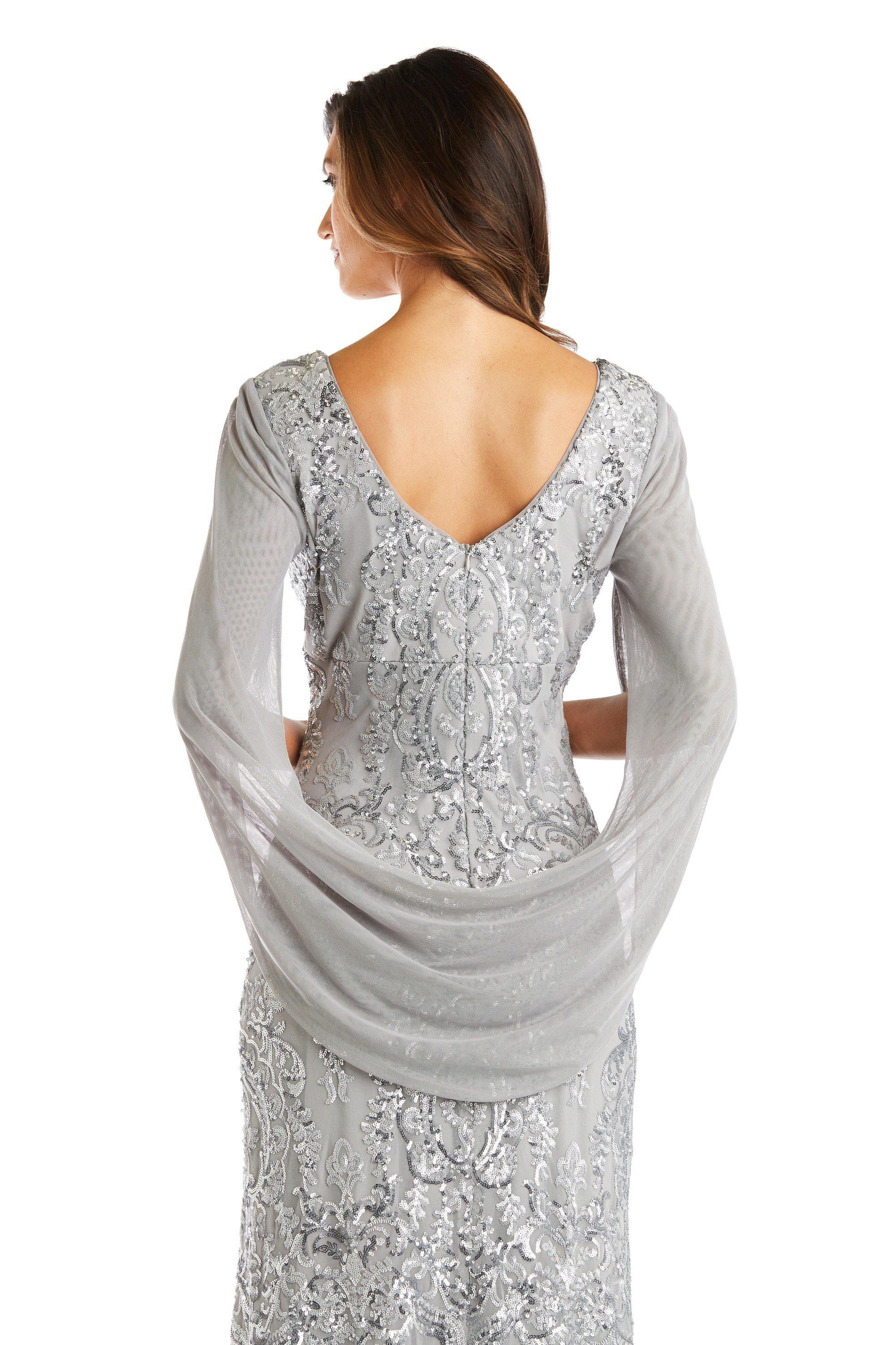 Mother of the Bride Dresses Long Mother Of The Bride Dress Silver