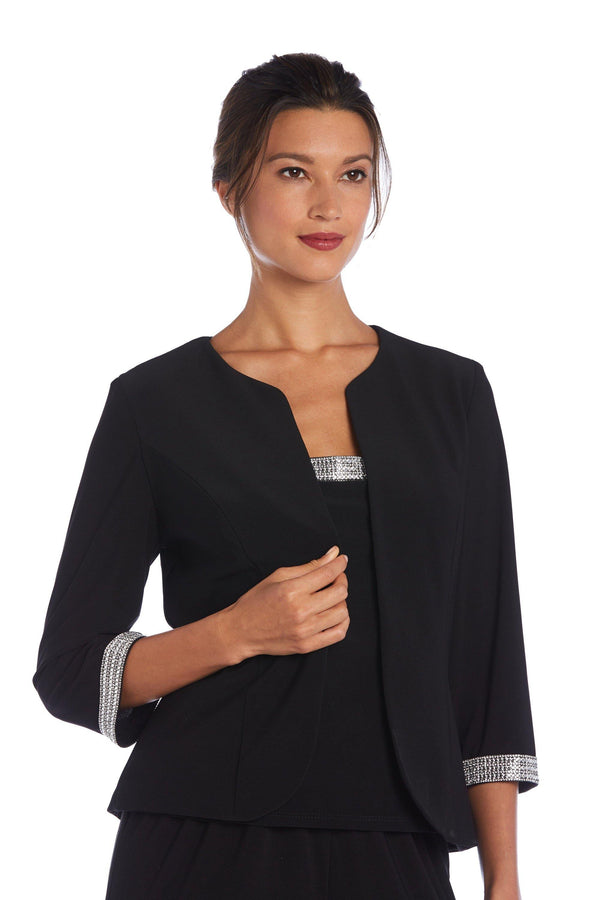Mother Of The Bride Formal Top Two Piece R&M Richards 5978