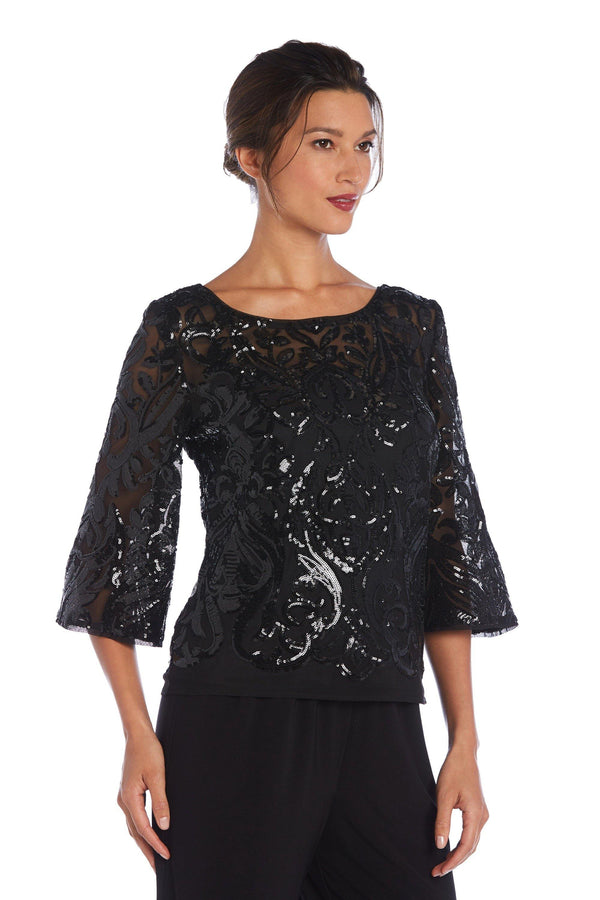 Sequins Top Mother Of The Bride R&M Richards 5995