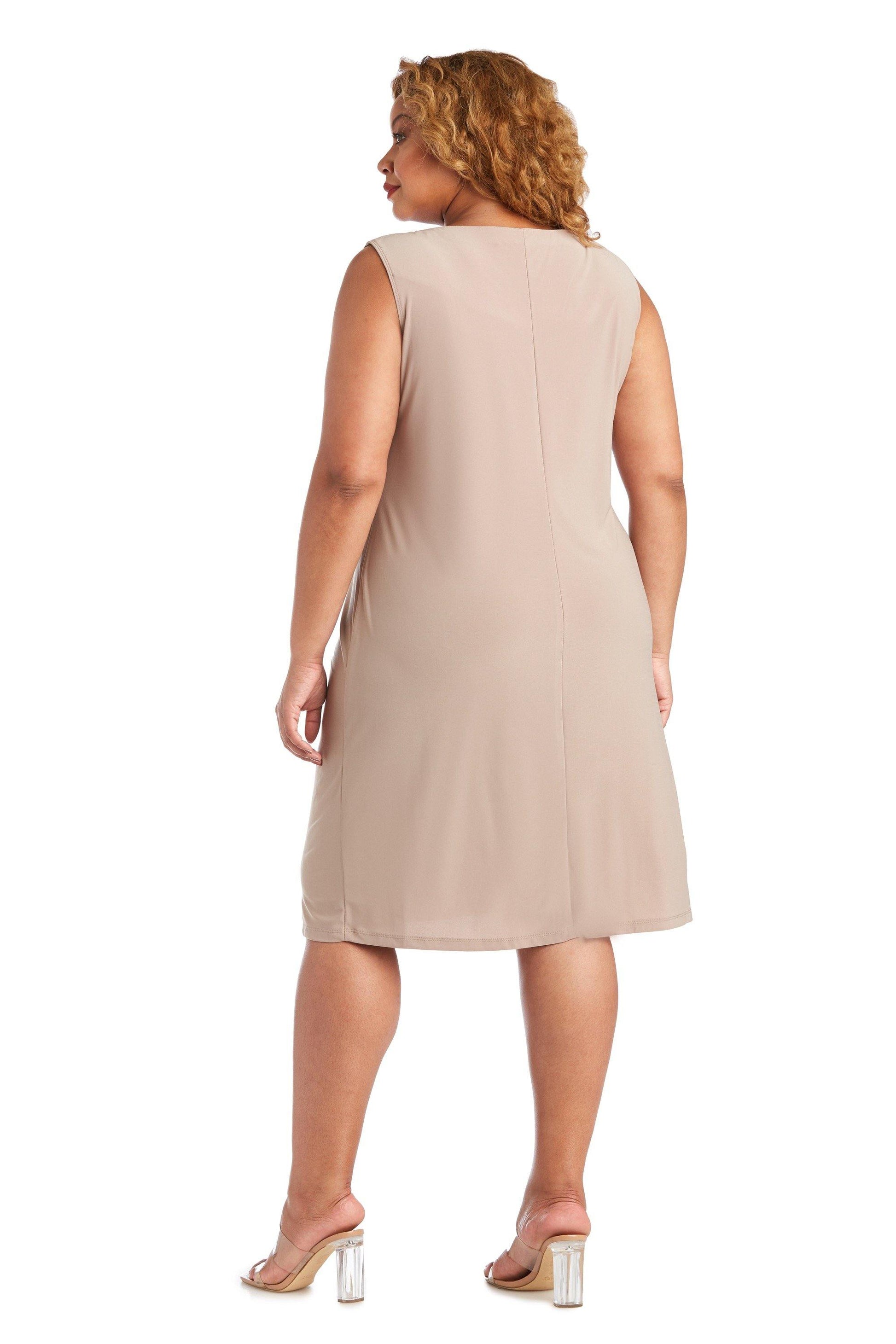 R&M Richards 7005W Plus Size Two Piece Set Jacket Dress